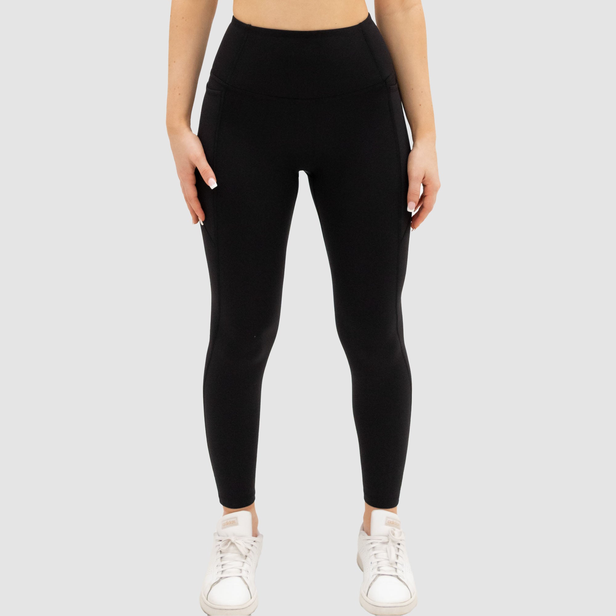 High Waisted Gym Leggings Chloe Active Black