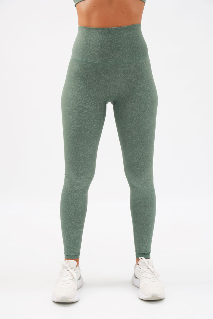 Raven Active Blue Gym Leggings