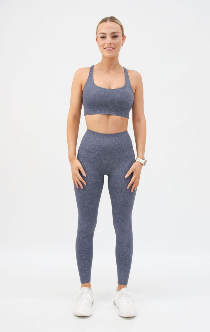 Raven Active Blue Sports Bra - Long Shot