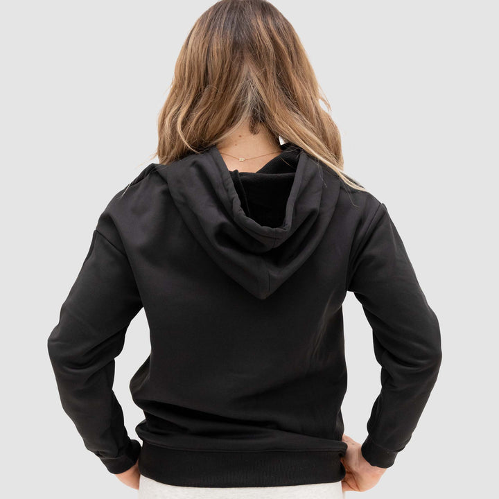 Hoodie Black Womens | Hermosa Signature collection