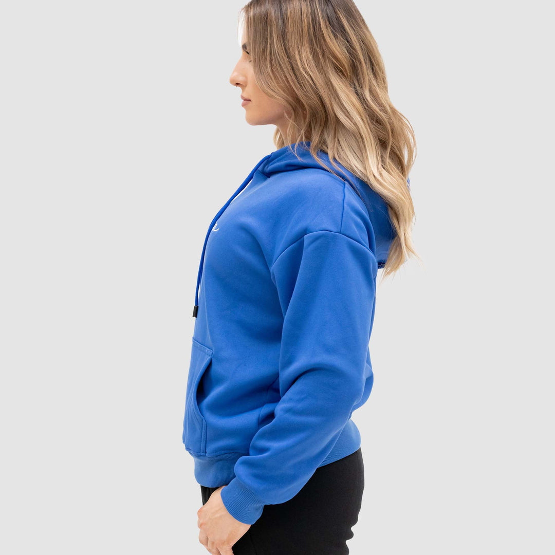 Hoodie Royal Blue Womens | Hermosa Signature collection