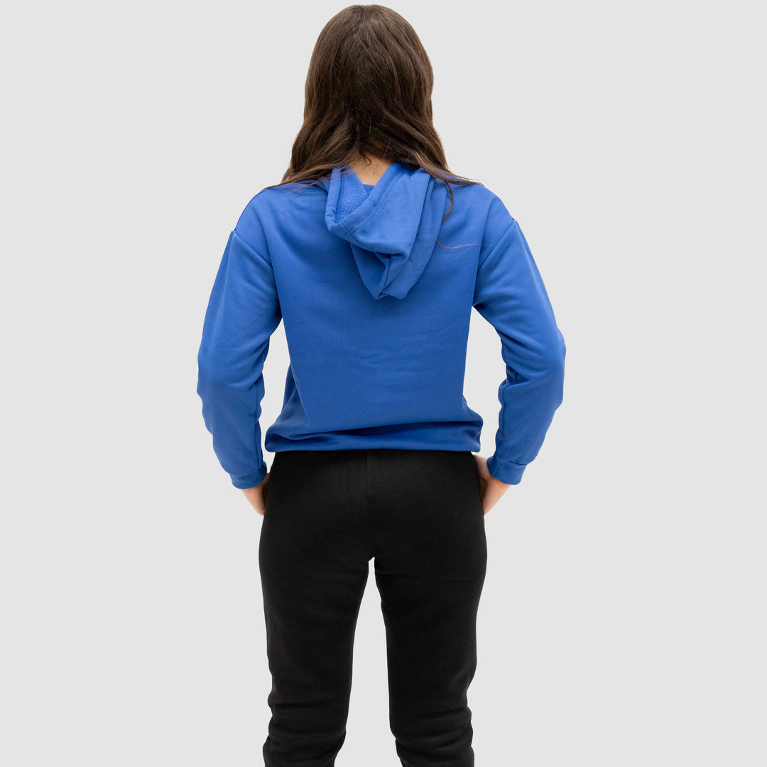 Hoodie Royal Blue Womens | Hermosa Signature collection