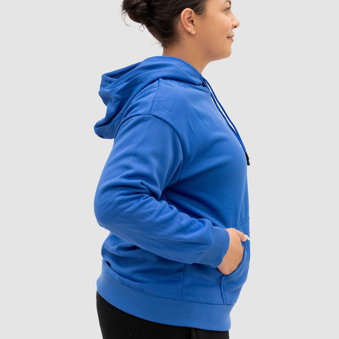 Hoodie Royal Blue Womens | Hermosa Signature collection