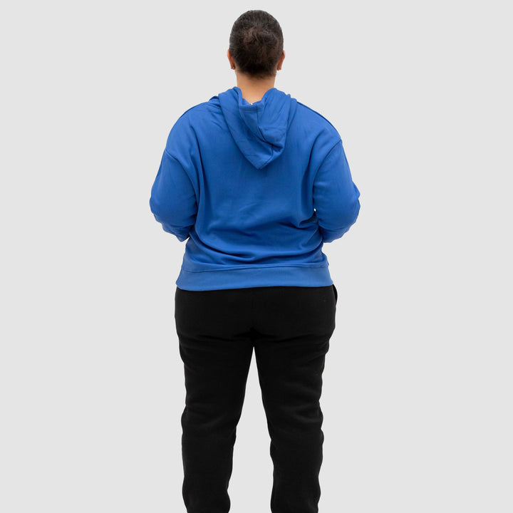 Hoodie Royal Blue Womens | Hermosa Signature collection